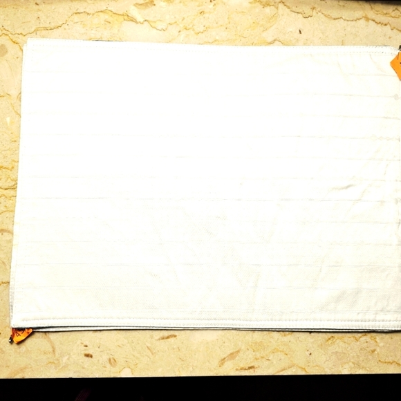 Lenox "Chirp" Birds & Floral Placemats Set of 4 White Teal Fushia 17.5" x 13" - Picture 4 of 4